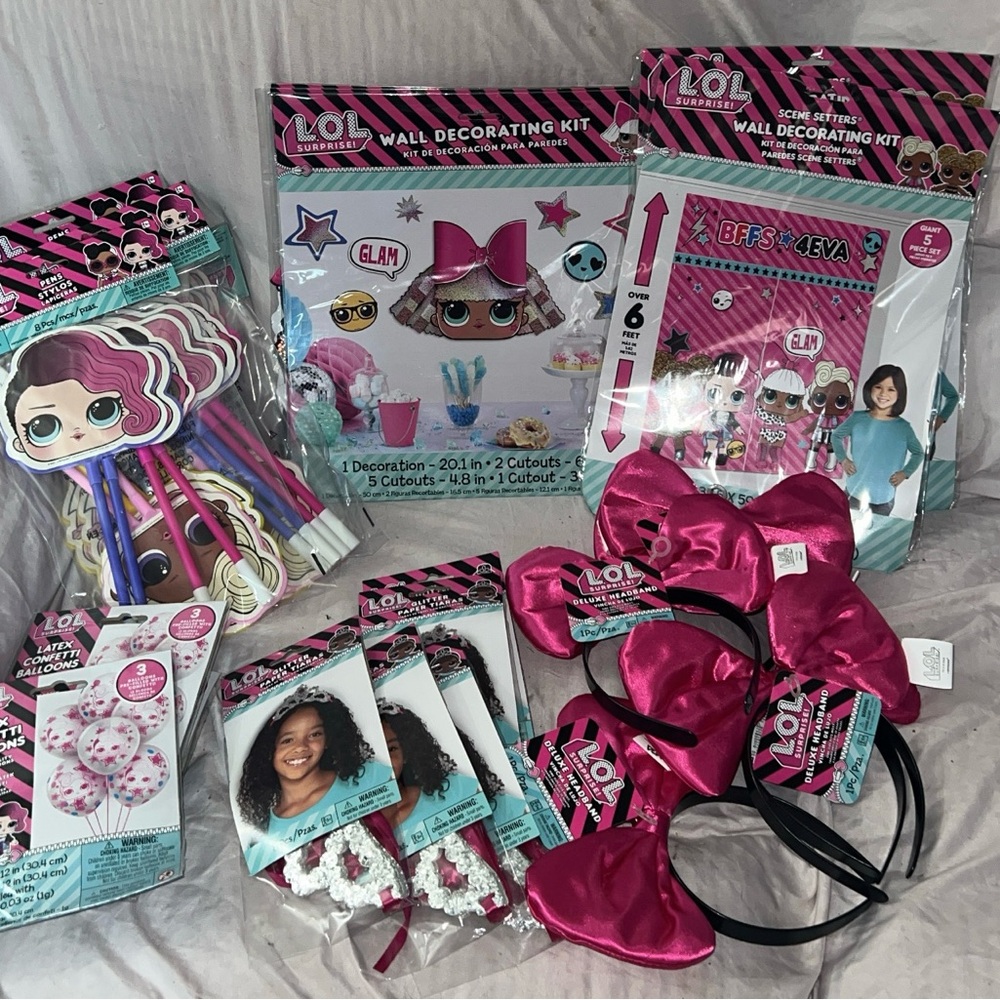 L.O.L. Surprise! Pink and Black Dolls & Accessories Collection